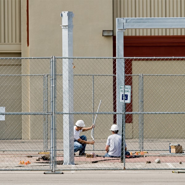 how much time can i rent the temporary fence for my work site or event in Pinardville